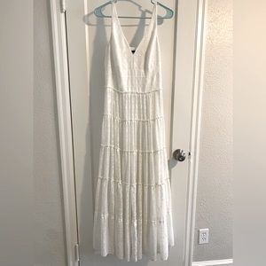 White flowy Tommy Hilfiger dress! Very cute!